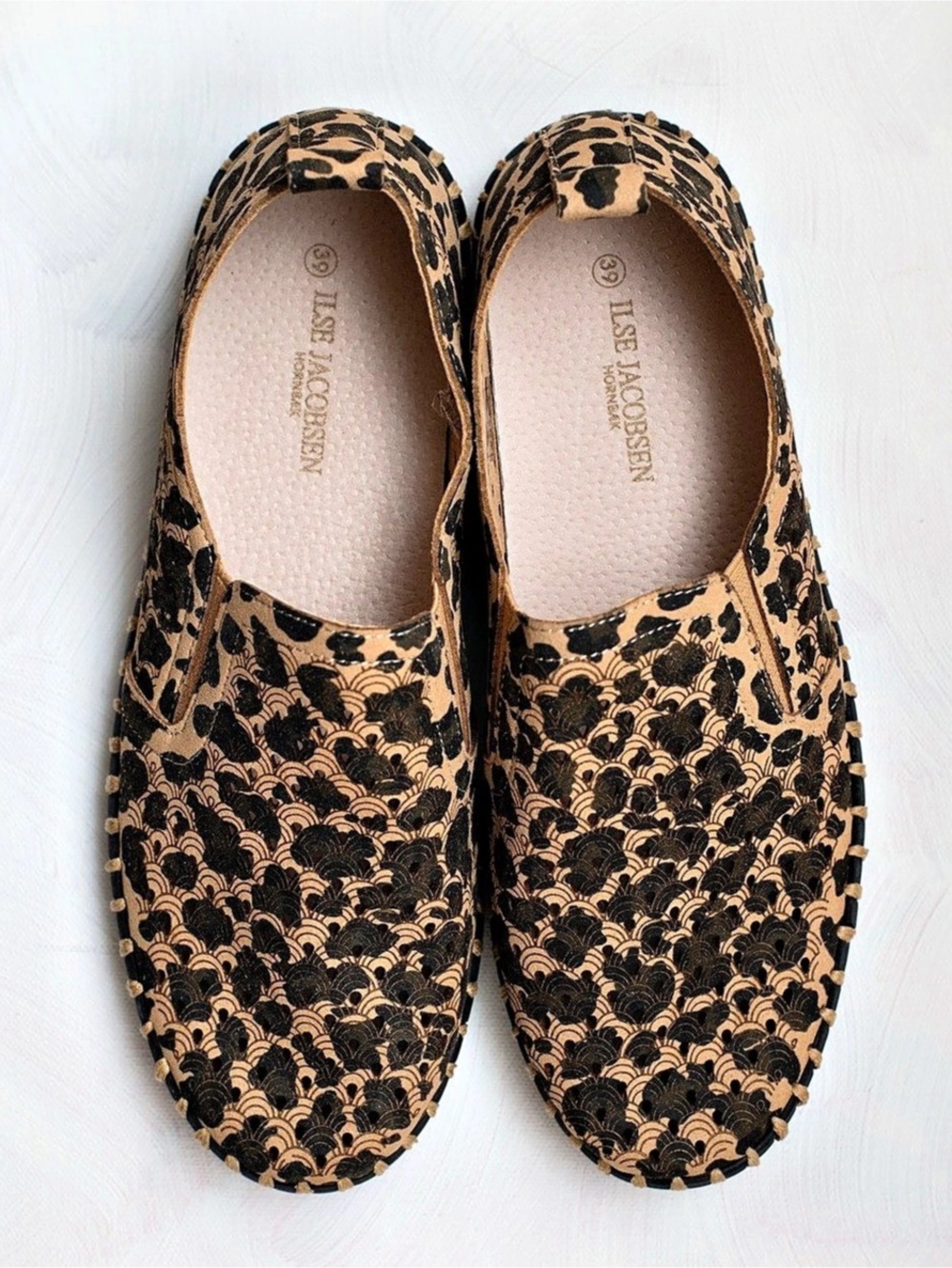 Ilse Jacobsen Tulip Leopard Slip-On Sneaker